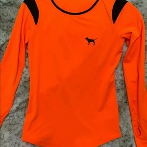 Shirt, Ladies Exercise, XL,PUMA, Orange/Black